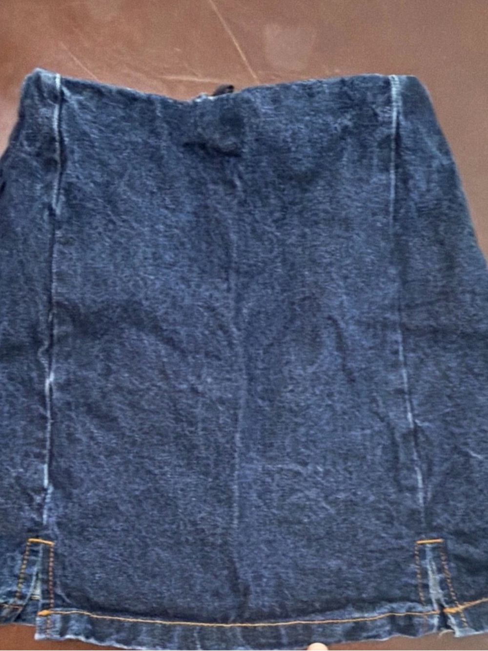 Brandy Melville Dark Denim Mini Skirt